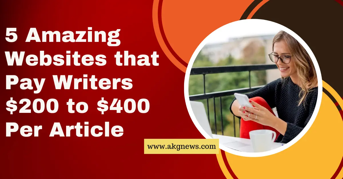 Websites Pay Writers