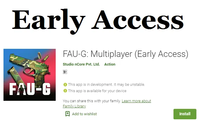 FAUG TDM Early Access – APK Download Available Now – link here