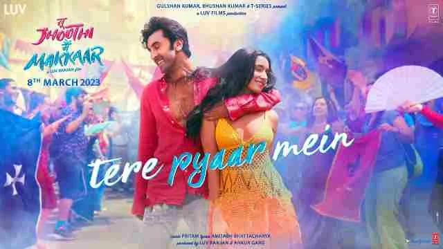 Tere Pyaar Mein Lyrics in English – Arijit Singh
