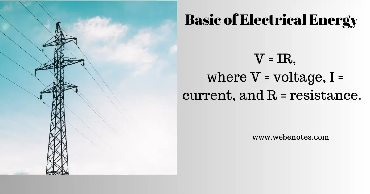Basic of Electrical Energy | Electrical Energy Fundamentals
