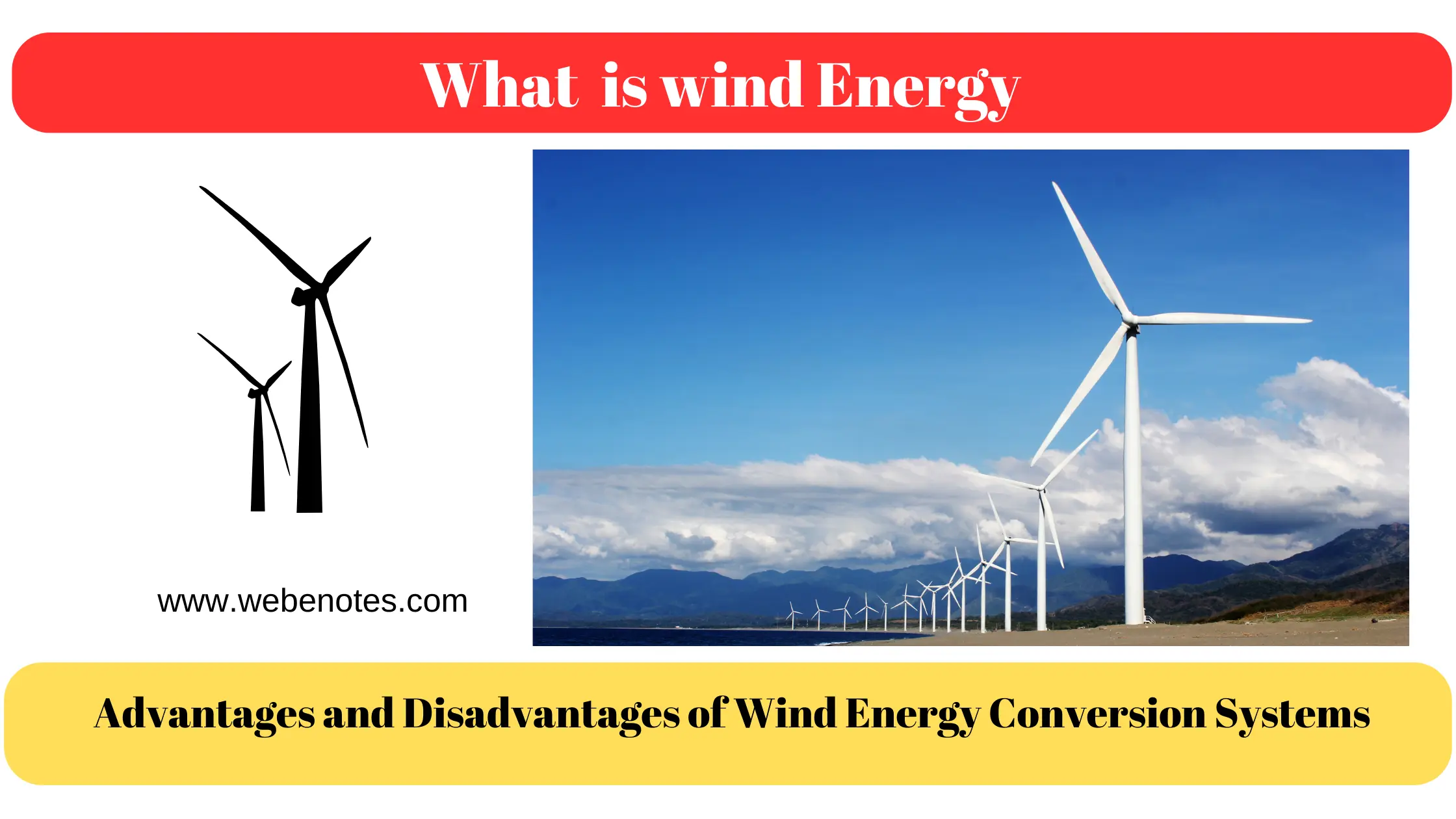 What Is Wind Energy | Advantages and Disadvantages of Wind Energy Conversion Systems