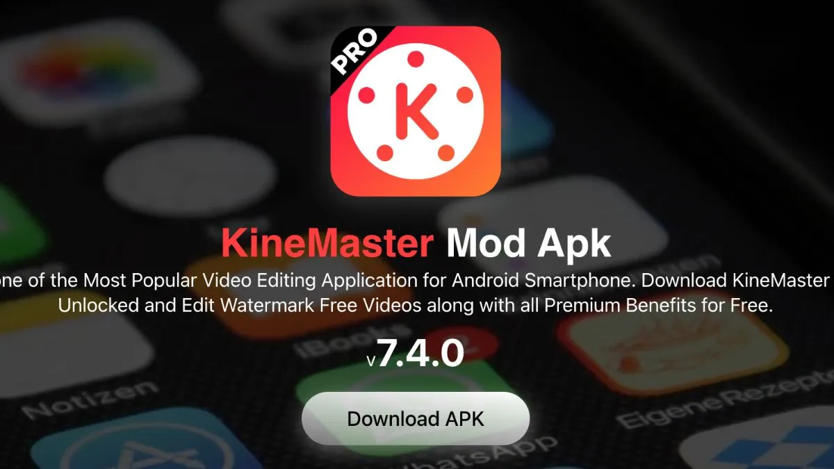 काइन मास्टर प्रो डाउनलोड बिना नाम वाला | Kinemaster mod apk download