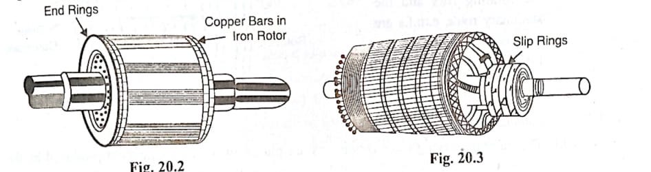 Squirrel cage rotor