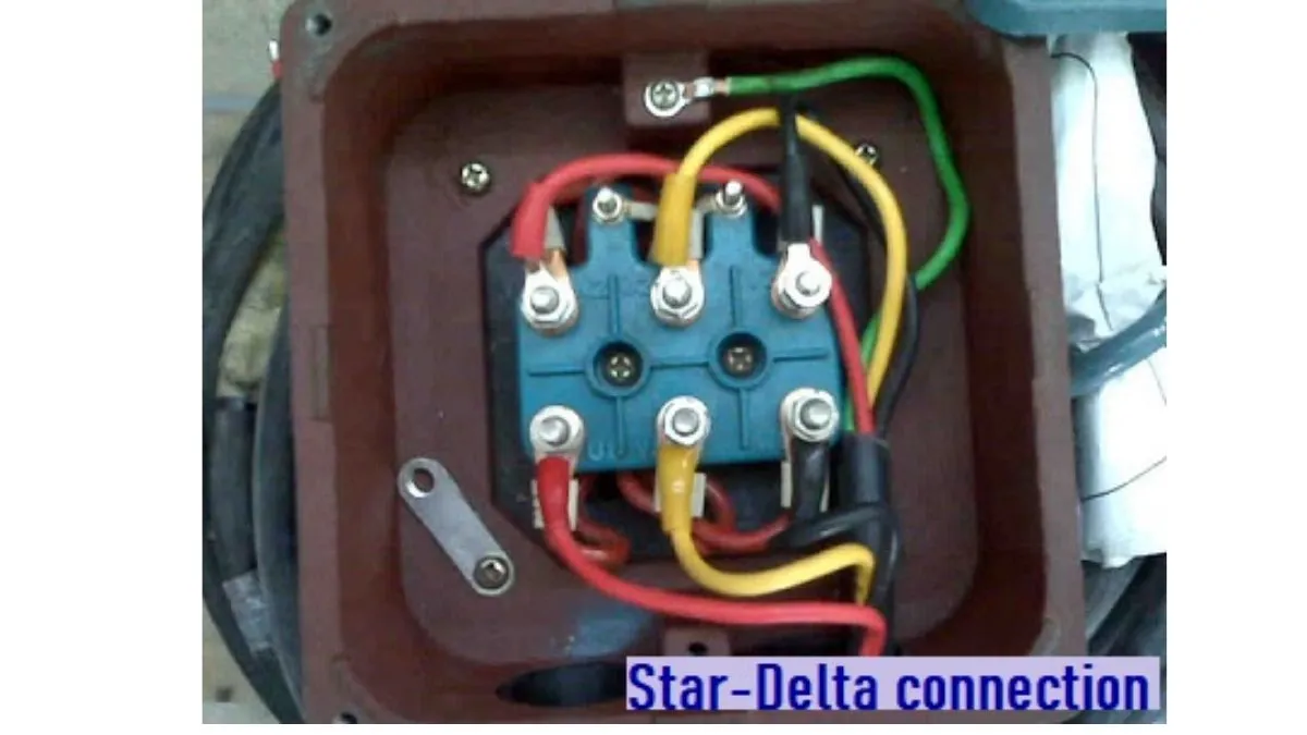 Star-Delta Starter wiring diagram | Control circuit wiring | Working principle