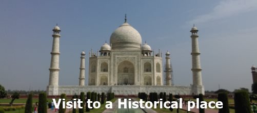 essay on visit to a historical place