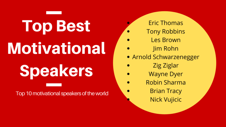 Motivational Speakers – Top Best Motivational Speakers